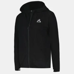 Outlet Le Coq Sportif Training PerformanceSweat zippé à capuche Femme Black