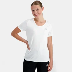 Online Le Coq Sportif Training PerformanceT-shirt Femme Newopticalwhite