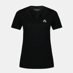 Clearance Le Coq Sportif Training PerformanceT-shirt Femme Black