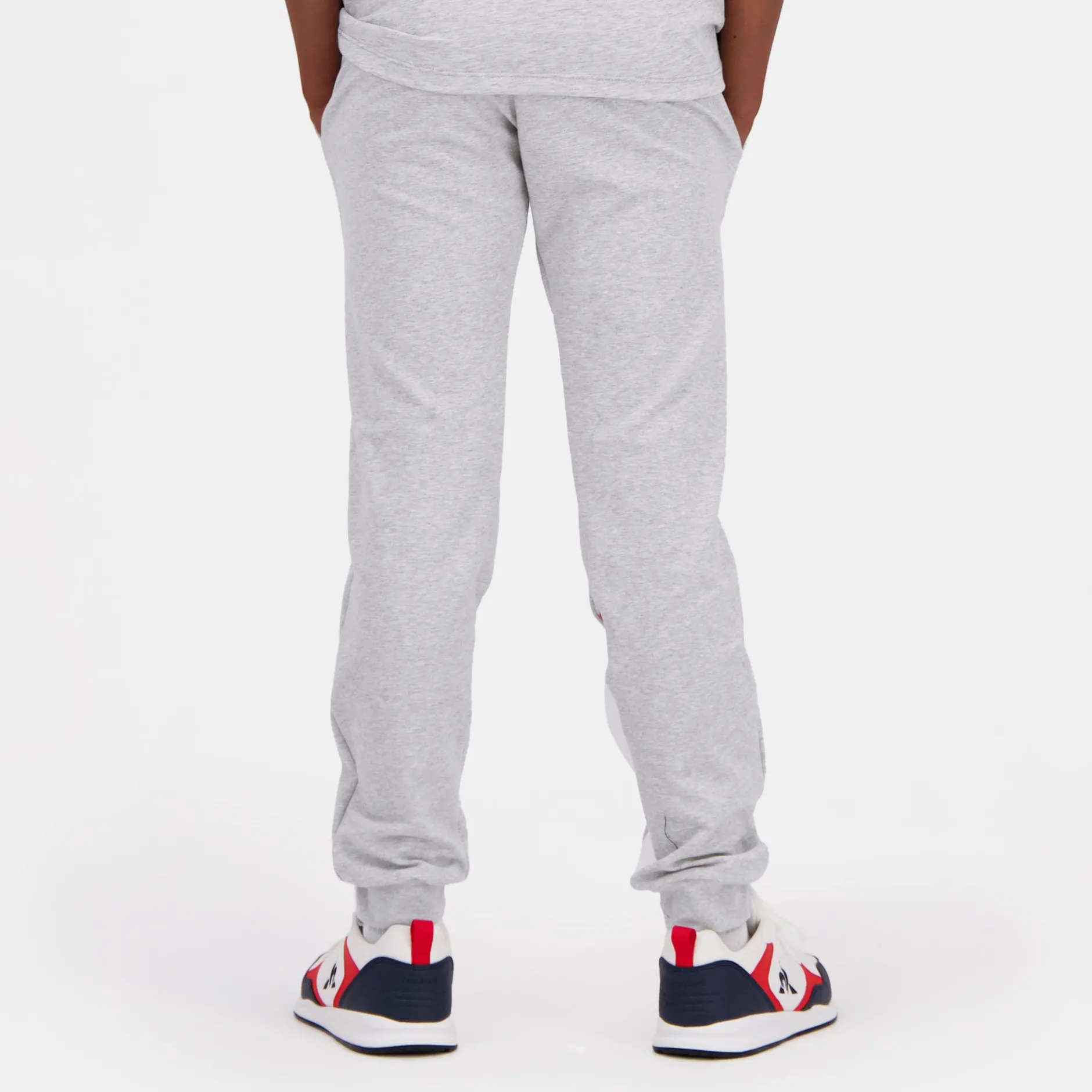 Best Sale Le Coq Sportif TricolorePantalon gris Enfant