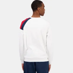 Online Le Coq Sportif TricoloreSweat col rond Homme