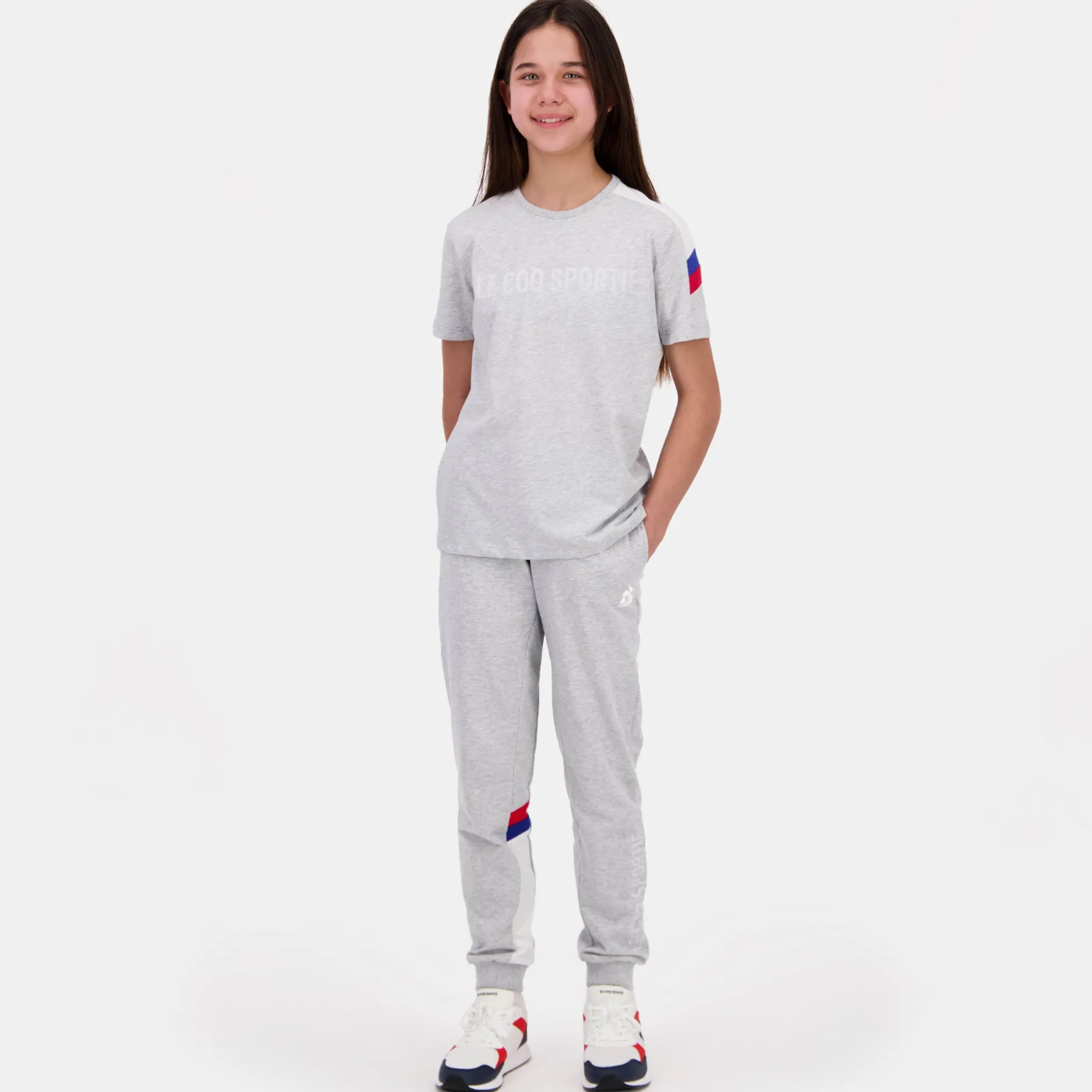 Best Sale Le Coq Sportif TricoloreT-shirt Enfant