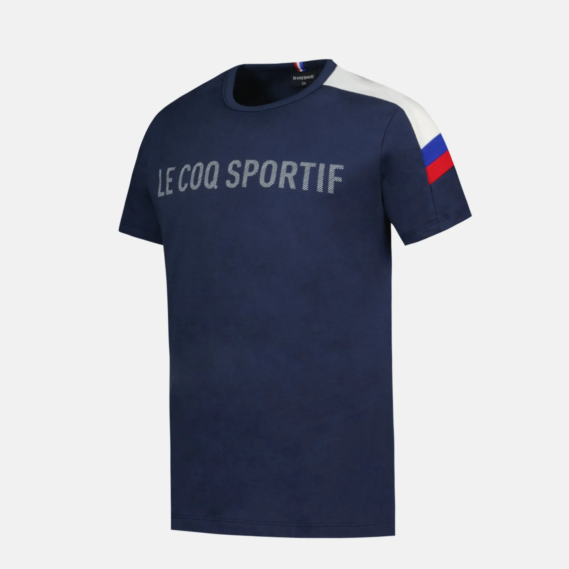 Sale Le Coq Sportif TricoloreT-shirt Enfant Bluelight