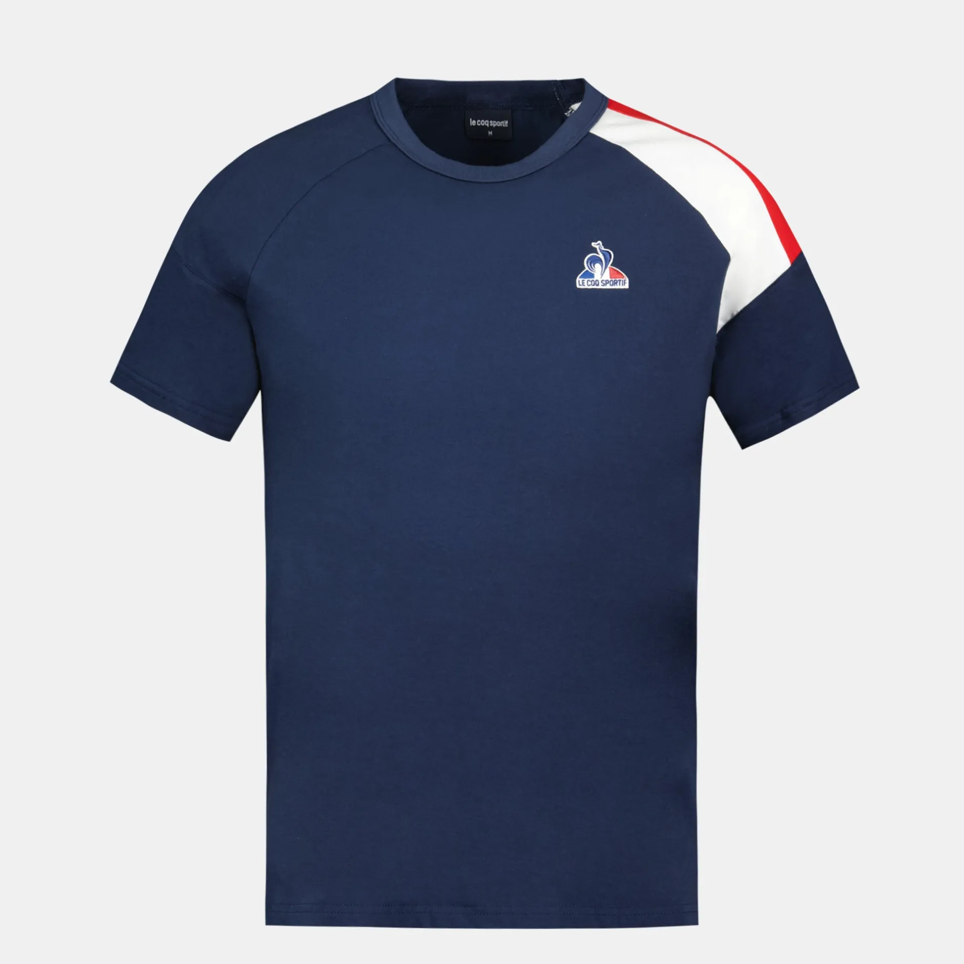 Shop Le Coq Sportif TricoloreT-shirt Homme Dressblues