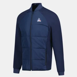 Discount Le Coq Sportif TricoloreVeste hybride déperlante Homme