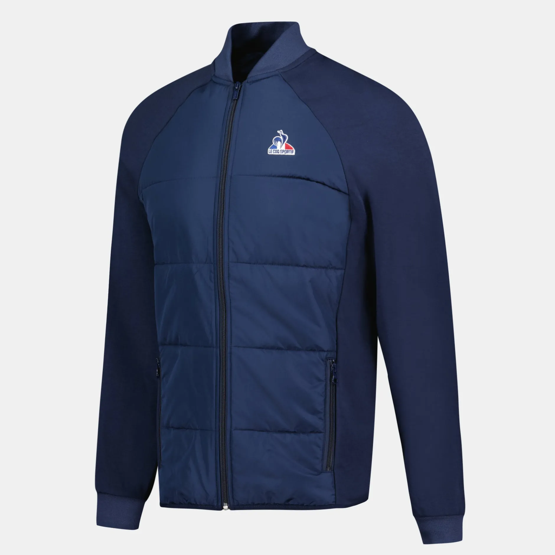 Discount Le Coq Sportif TricoloreVeste hybride déperlante Homme