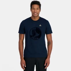 Outlet Le Coq Sportif T-shirt motif «La Paix» Homme Skycaptain