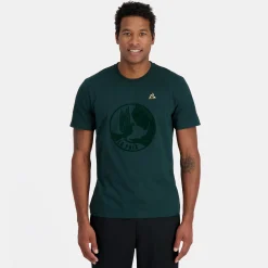 Clearance Le Coq Sportif T-shirt motif «La Paix» Homme Scarab