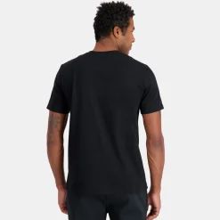 Shop Le Coq Sportif T-shirt motif «La Paix» Homme Black